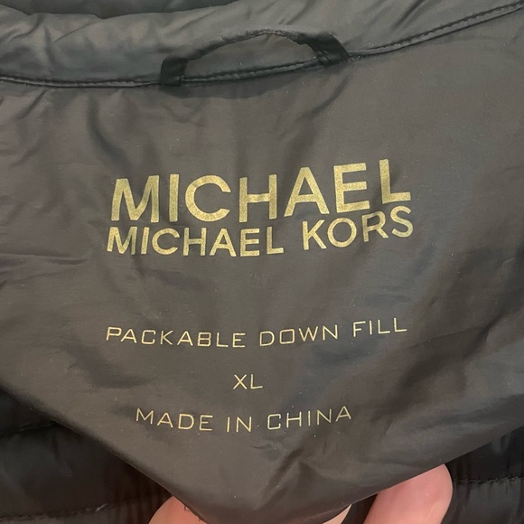 Michael Kors Packable Down Jacket with Detachable Hoodie XL - Picture 3 of 9
